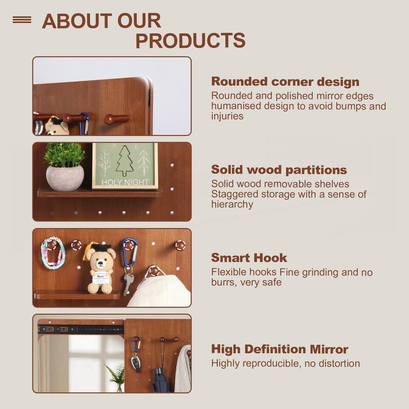 Wall Mounted Full Length Mirror
