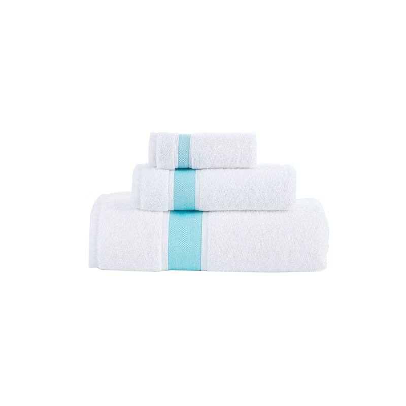 Brooks Brothers Ottoman Rolls 3 pcs Towel Set