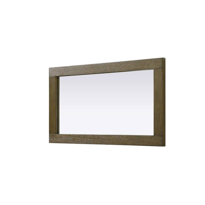 Solene Wooden Rectangle Mirror