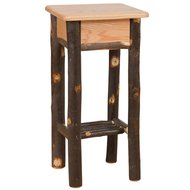 Hickory Log Phone Stand