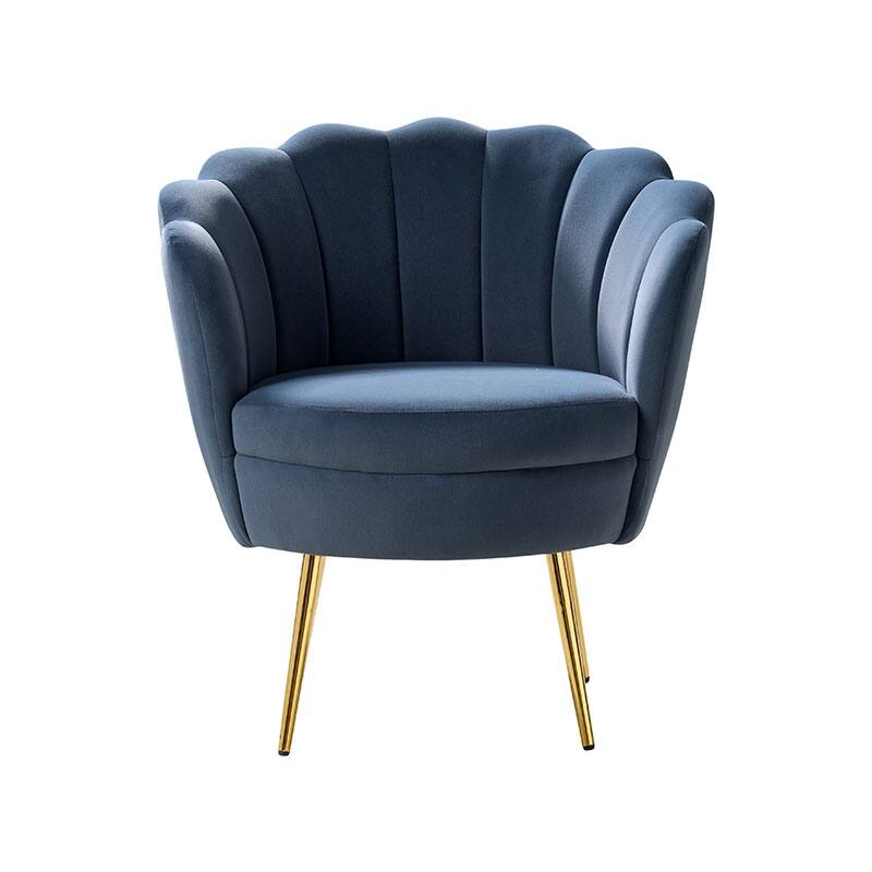 Xabier Cute Modern Upholstered Barrel Chair Accent Chair with Tufted Back by HULALA HOME