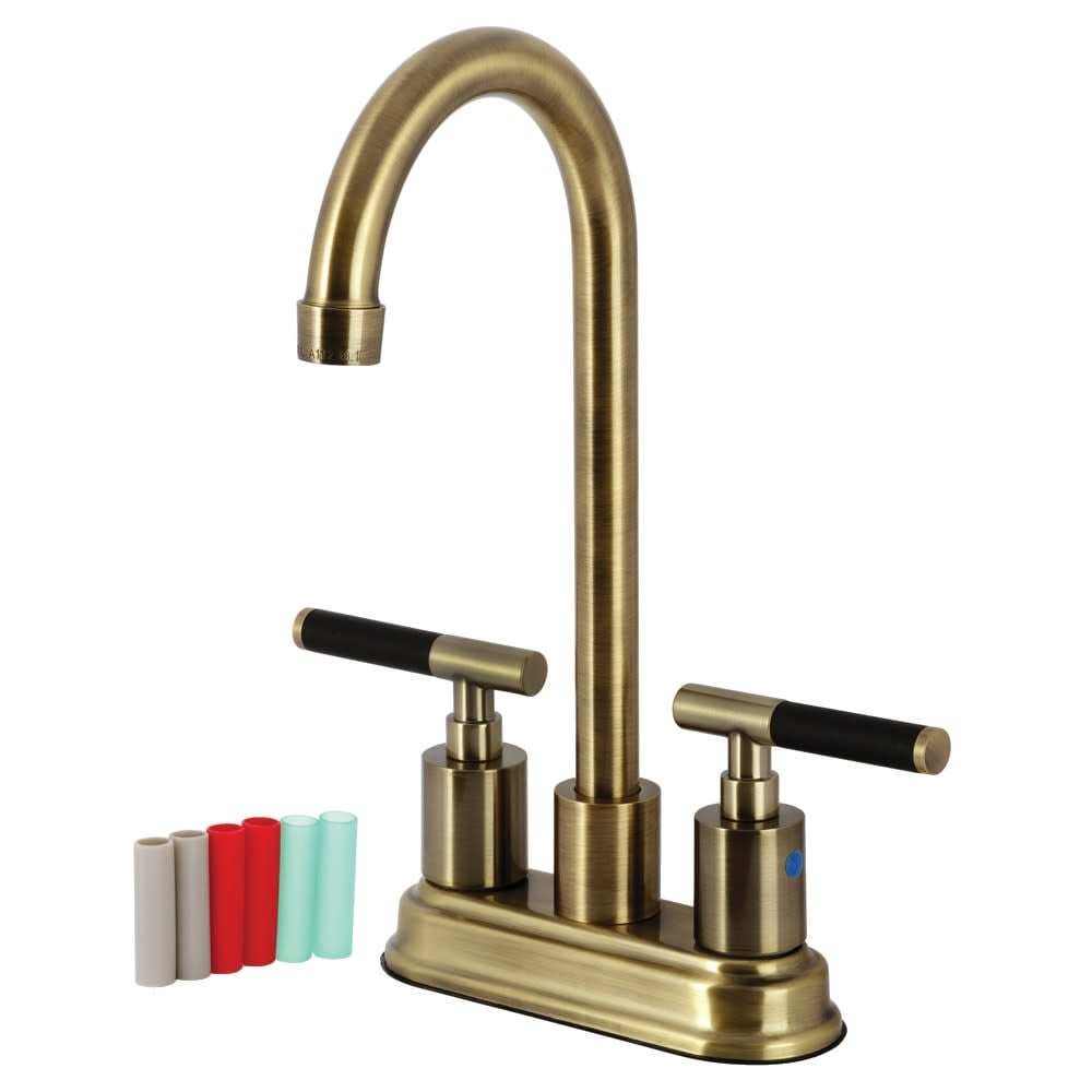 Kingston Brass KB849.CKL Kaiser 1.8 GPM Standard Bar Faucet