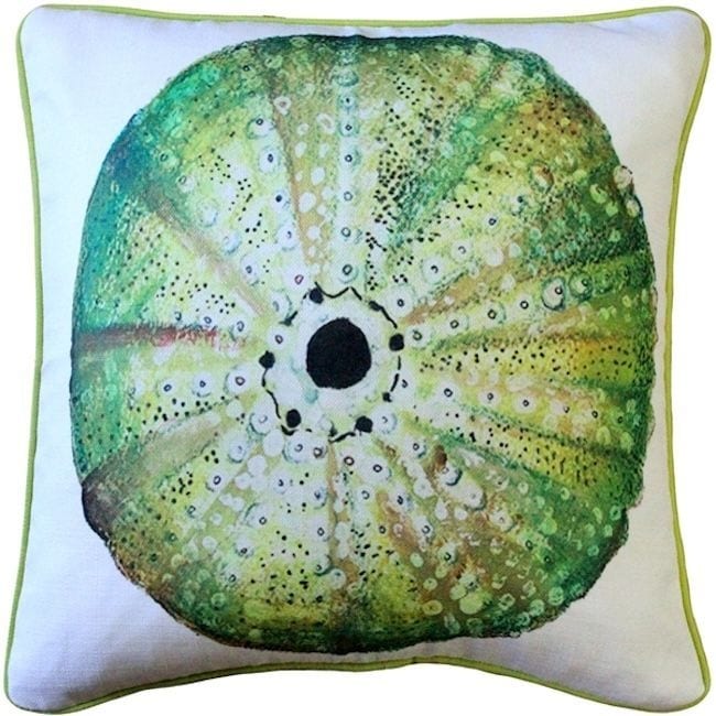 Big Island Sea Urchin Throw Pillow