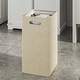 preview thumbnail 13 of 24, VECELO Tilt Out Laundry Hamper Cabinet with Laundry Baskets Hamper Bathroom Storage Cabinet Laundry Cabinet with Drawer