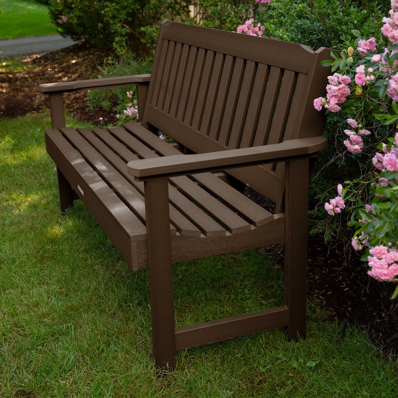 HIGHWOOD Lehigh 5-foot Eco-friendly Synthetic Wood Garden Bench