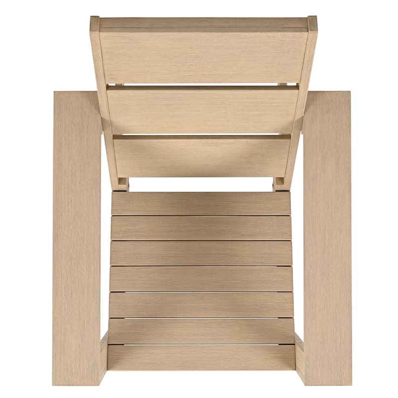 SAFAVIEH Couture Calypso Eucalyptus Adirondack Chair - 30"W x 35"D x 35"H