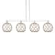 Option Polished Chrome / Clear with Brown Rope