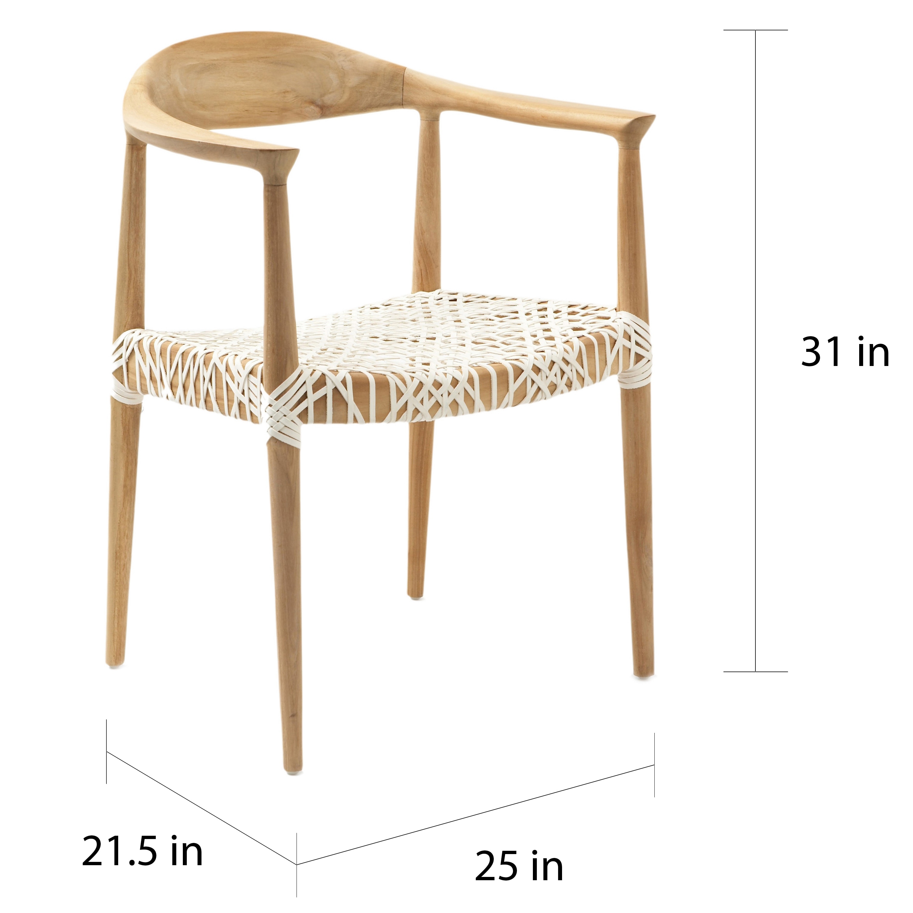 Safavieh home collection wade light 2025 oak teak wood arm chair