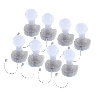 4-Battery LED Light Bulb – Wireless Portable Stick Lamp, E27, 3500-4500K, For Closets