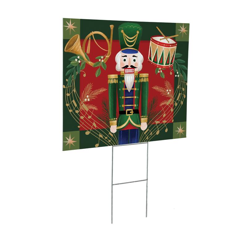 Nutcracker Yard Sign - 24" x 18" - Multicolor