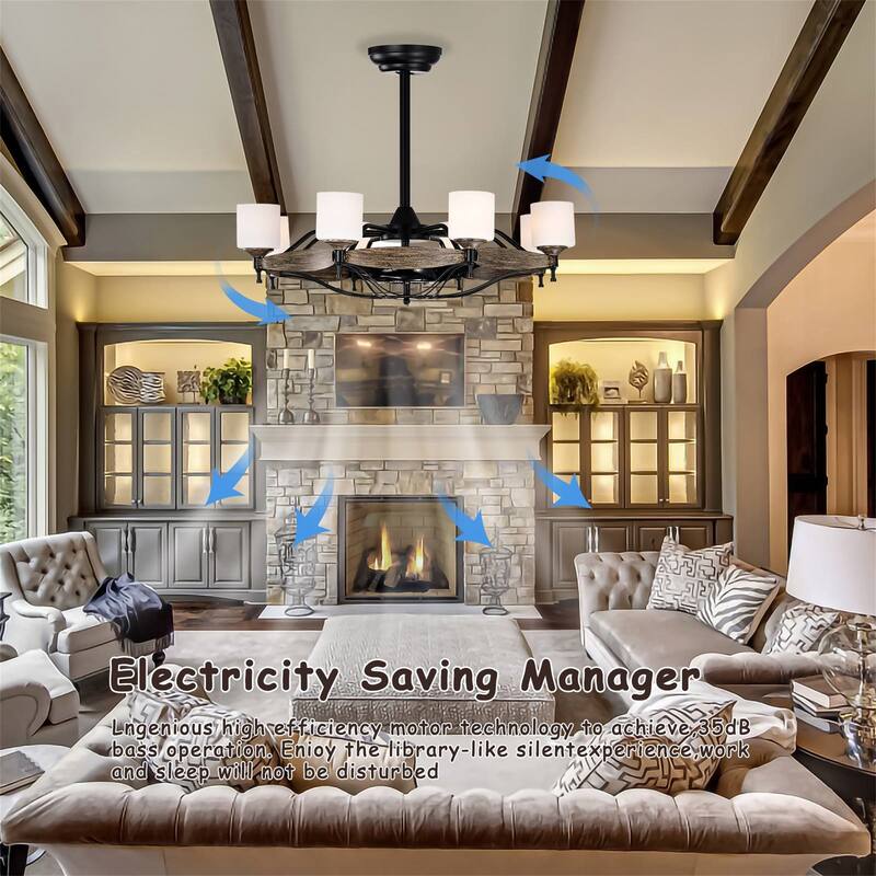 Chandelier Ceiling Fan