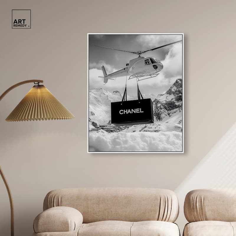 Fashion Delivery Canvas by Art Remedy