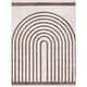 preview thumbnail 2 of 28, Livabliss Scandinavian Fossay Shag Stripe Washable Area Rug