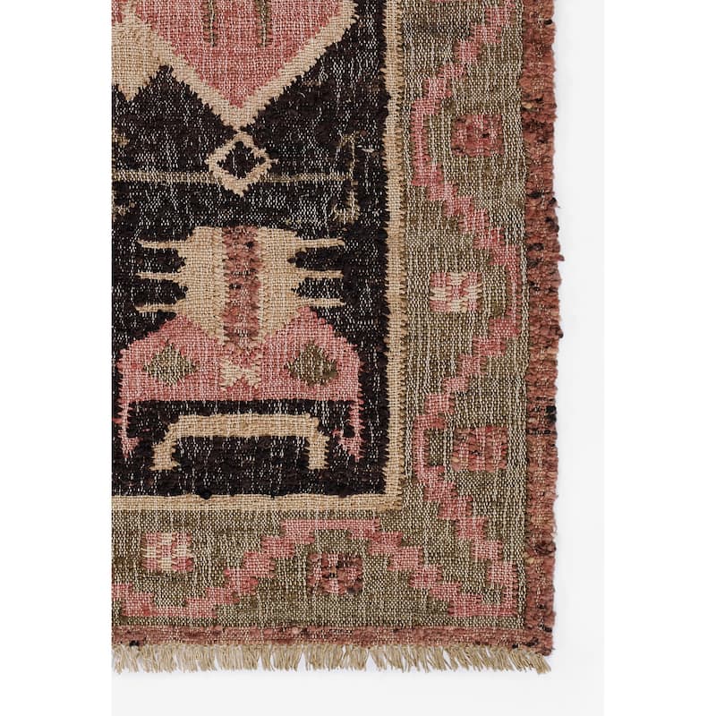 Momeni Nirvana Hand Woven Wool and Jute Oriental Area Rug.