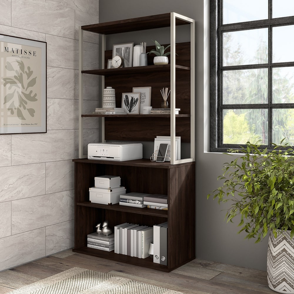 Hybrid 36W Bookcase Hutch by Bush Business Furniture