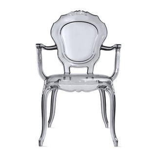 clear plastic bedroom chair