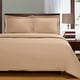 preview thumbnail 7 of 7, Superior 300-Thread Count Cotton Percale Duvet Cover Set