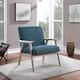 Option Blue Azure with Brushed Grey Frame