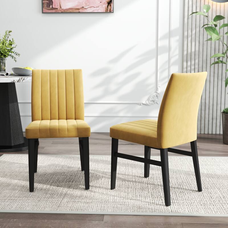 Roundhill Furniture Henriet 5-Piece Round Pedestal Dining Set