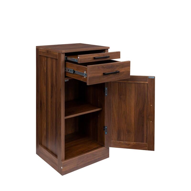 Modular Combination Wine Bar Cabinet Set ,Multi-Storage Cabinet with Open Shelves and Wine Glasses Rack