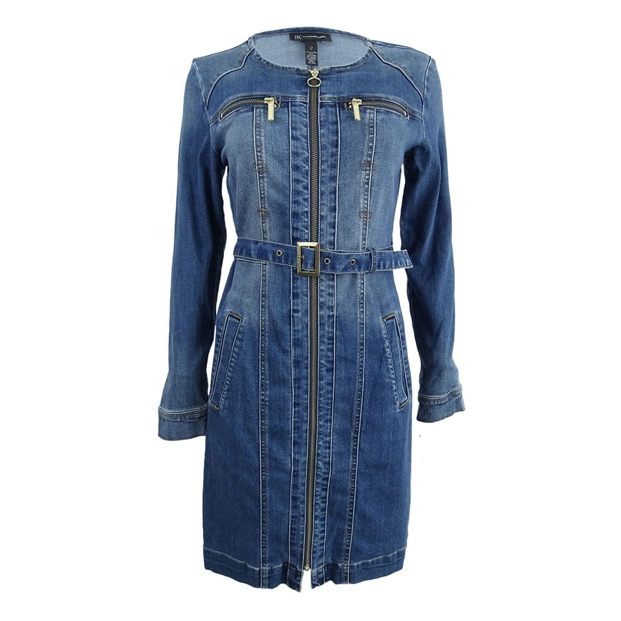 inc denim dress