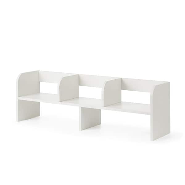 slide 2 of 4, Yak About It® Mini Desktop Hutch by DormCo White