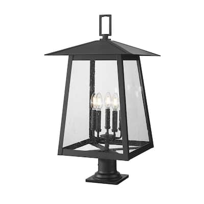 Z-Lite 5015PHXLR-533PM Rainer 5 Light 30" Tall Marine Grade Post Light