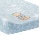 preview thumbnail 2 of 3, Bedtime Originals Disney Baby Starlight Pooh Blue/White Stars Changing Pad Cover