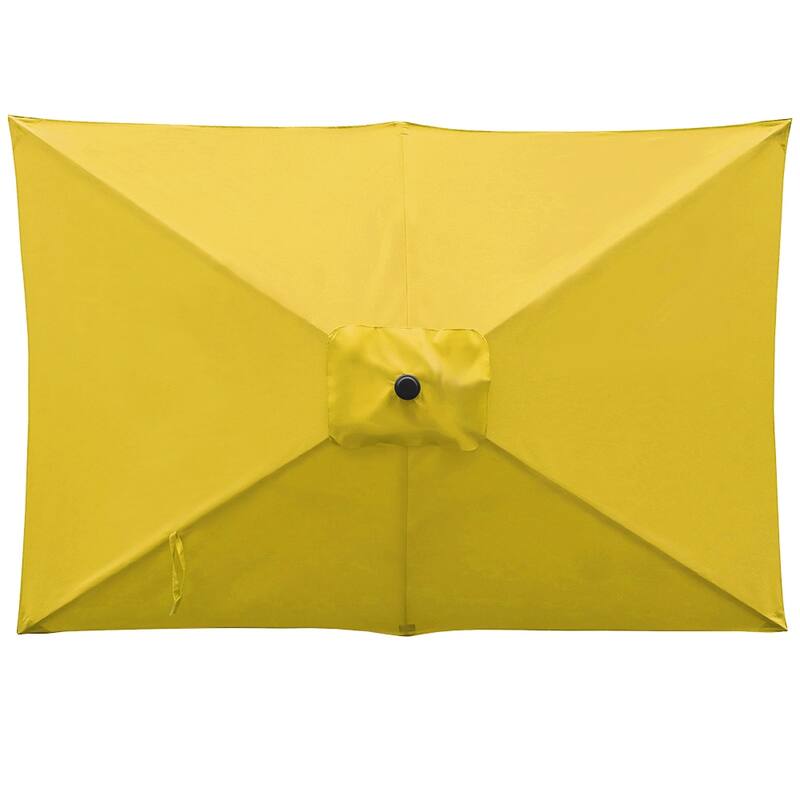 Maypex 10 X 6.5 Feet Rectangular Market Umbrella
