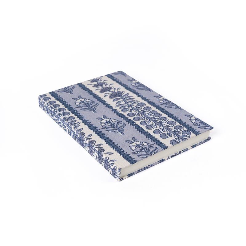 Couleur Nature Provence Avignon Journal - Blue & Marine - 5" x 7" x 1" - 5" x 7" x 1" - Blue - Cotton/Paper