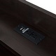 preview thumbnail 13 of 11, Full XL Wood Storage Platform Bedframe with LED Headboard, Twin Size Trundle & Charging Station, No Spring Box Needed-Dark Brown
