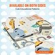 preview thumbnail 5 of 8, Multi Color Foam Foldable Baby Play Crawling Mat with Raised Letters and Anti-Slip Texture - 71” L x 55” W