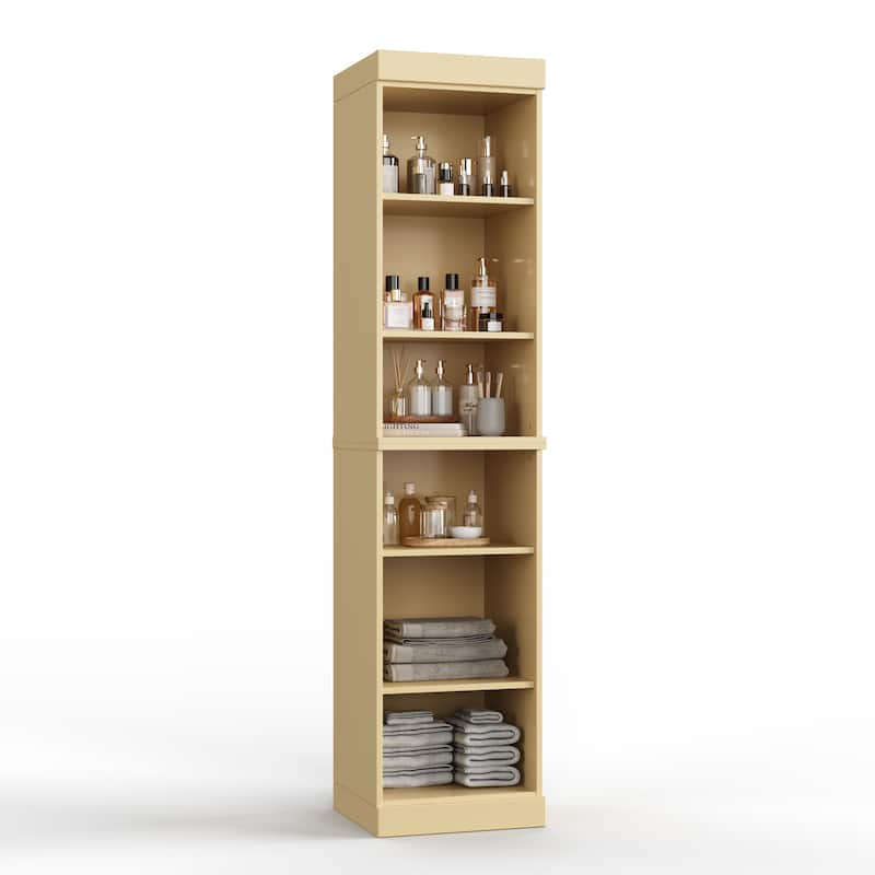 100% Solid Wood 16.5" Bathroom Cabinet with Optional Doors by Palace Imports
