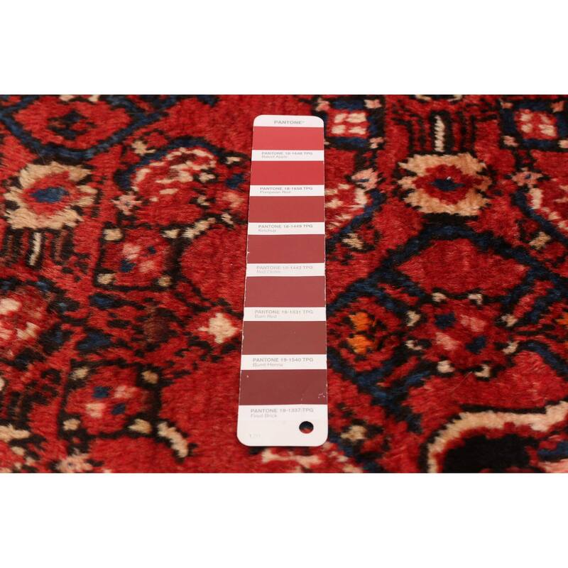 ECARPETGALLERY Hand-knotted Andelz Red Wool Rug - 5'2 x 10'4