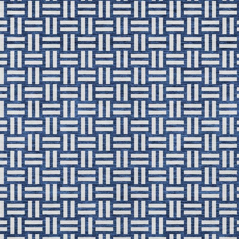 HomeRoots Geometric Transitional Rectangle Outdoor Rug