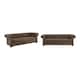 Option Brown Polished Microfiber
