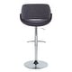 preview thumbnail 24 of 144, Silver Orchid Svellingen Adjustable Bar Stool with Rounded T Footrest - Set of 2