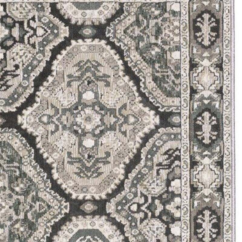 HomeRootsMedallion Traditional Runner Area Rug