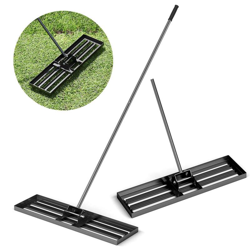 Costway Lawn Leveling Rake 36" x 10" Heavy Duty Level Lawn Tool for - See Details