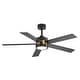 preview thumbnail 49 of 47, Airsurfer 52 in. Integrated LED Indoor Ceiling Fans with Light and Remote Control Included
