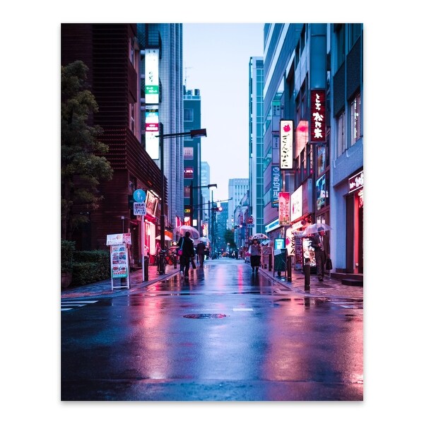 Tokyo Japan Architecture City Metal Wall Art Print. Opens flyout.