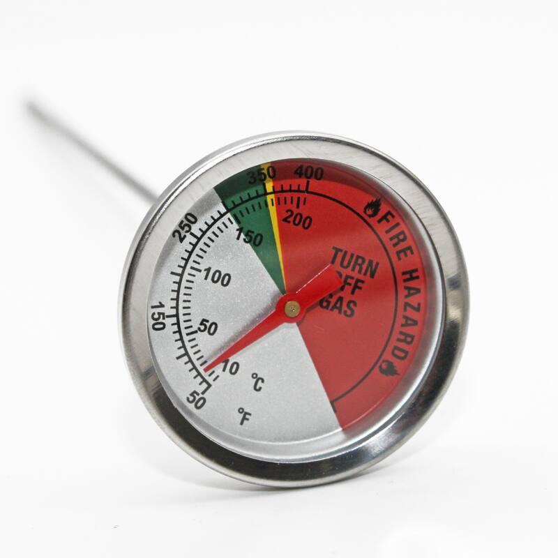 Flame King Proleo Tabletop Propane Deep Fryer with Oil Thermometer