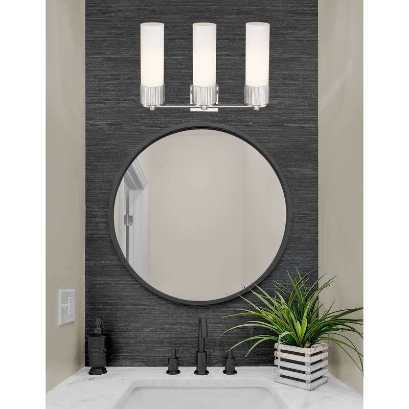 Innovations Lighting Bolivar - 3 Light 12" Wall-Mounted Bath Vanity Light