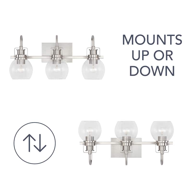 24-inch 3-light Bath/ Vanity Fixture
