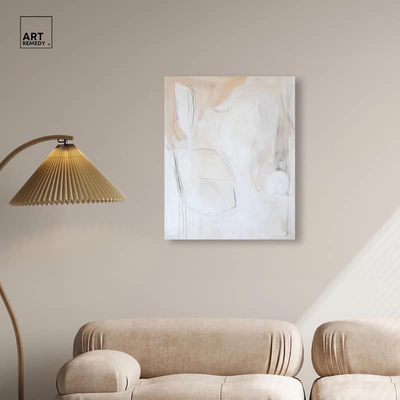 Void Symphony Haze II Canvas by Art Remedy, Gallery Wrapped