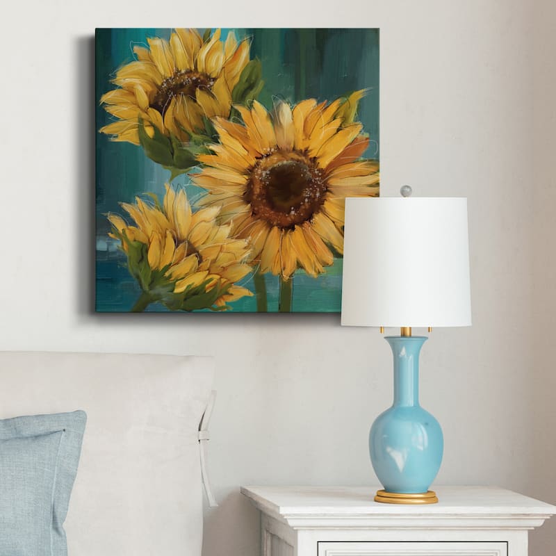 Sunflower I-Premium Gallery Wrapped Canvas - Ready to Hang