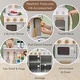 preview thumbnail 13 of 16, Teamson Kids Little Chef Memphis Wooden Play Kitchen with Accessories - 19.76" L x 11.73" W x 31.5" H
