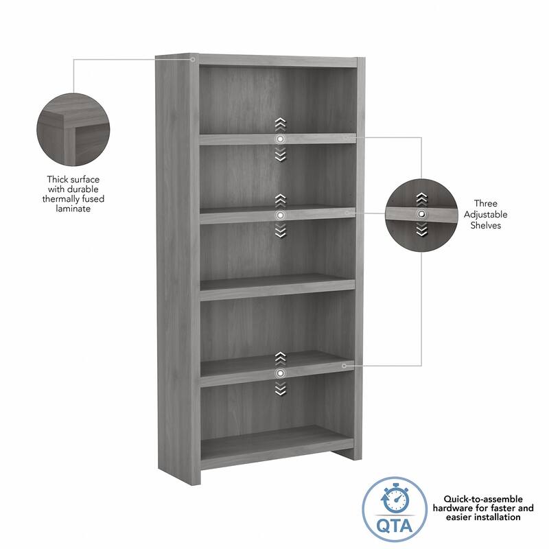 Echo 5 Shelf Bookcase by Bush Business Furniture