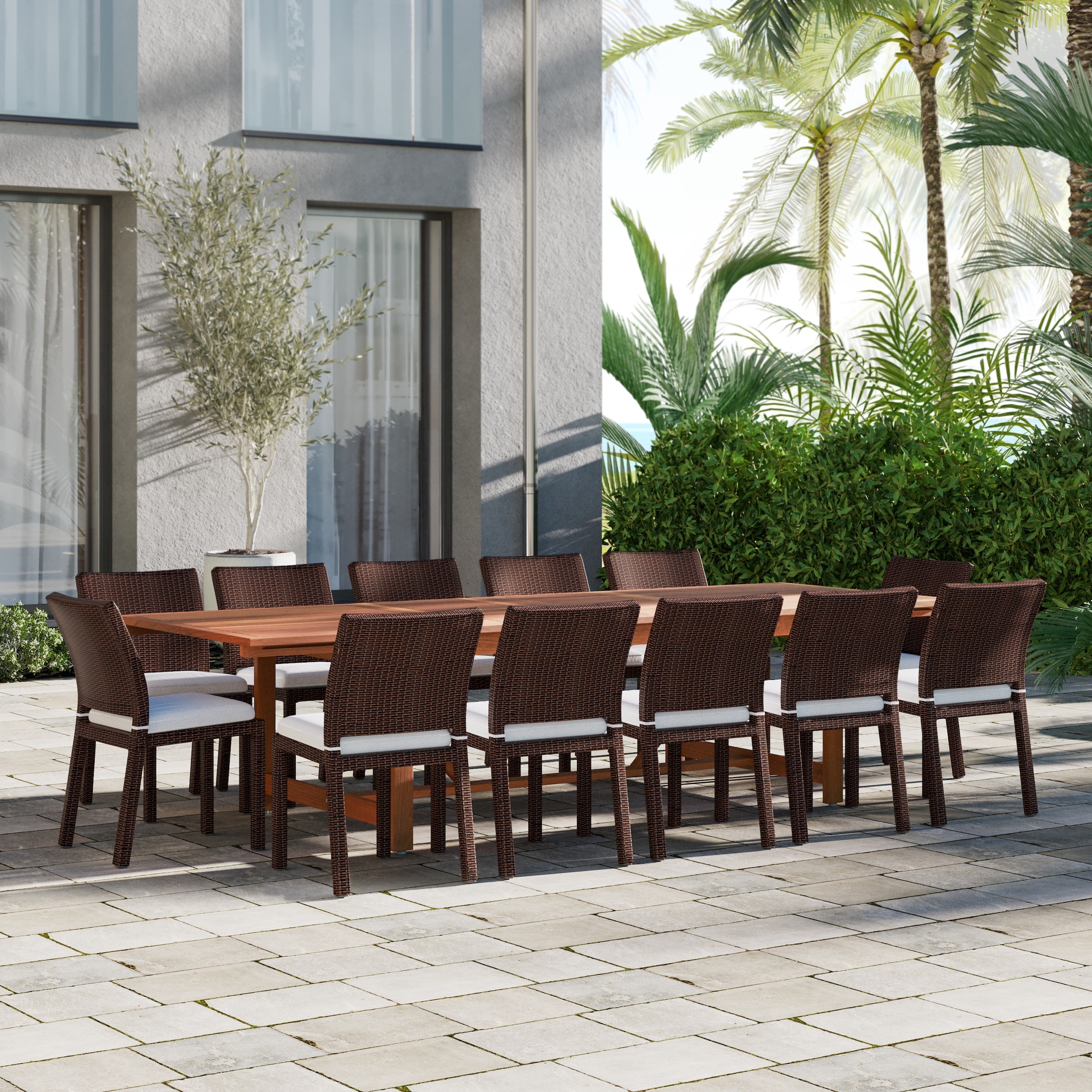 13 piece sales outdoor dining table