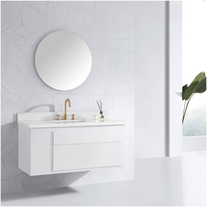 Avanity LUANA-M30 Luana 30" Diameter Modern Circular Frameless